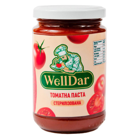 Паста томатна WellDar 430мл
