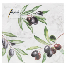 Серветки Ambiente Olives FSC Mix 33х33см mini slide 1