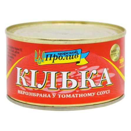 Килька Клева черноморская обжаренная в томатном соусе 240г