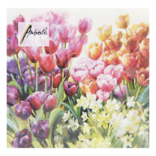 Серветки Ambiente Tulips FSC Mix 33х33см mini slide 1