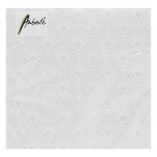 Серветки Ambiente Art Deco White/Pearl FSC Mix 33х33см mini slide 1