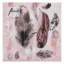 Серветки Ambiente Feather Mix FSC Mix 33х33см mini slide 1