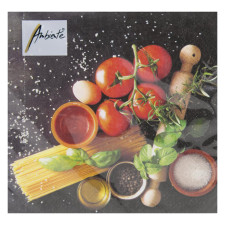Серветки Ambiente Italian Food FSC Mix 33х33см mini slide 1