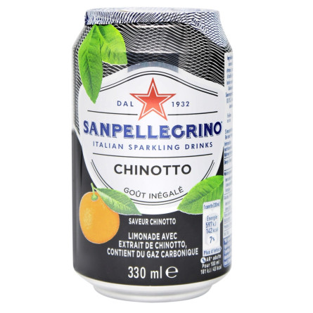 Напій газований S.Pellegrino Chinotto 0,33л