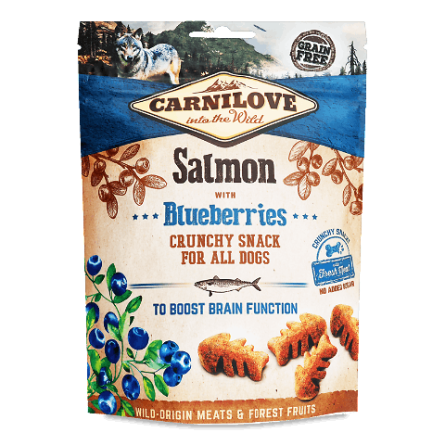 Ласощі для собак Carnilove Salmon with blueberries