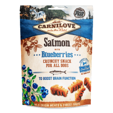 Ласощі для собак Carnilove Salmon with blueberries mini slide 1