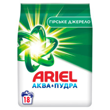 Пральний порошок Ariel Аква-Пудра Гірське джерело автомат 2,7кг mini slide 1