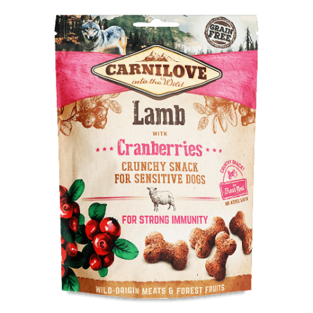 Ласощі для собак Carnilove Lamb with cranberries