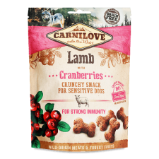 Ласощі для собак Carnilove Lamb with cranberries mini slide 1
