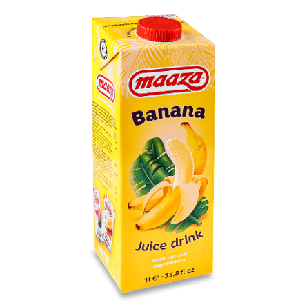 Напій соковий Maaza «Банан» негазований тетра