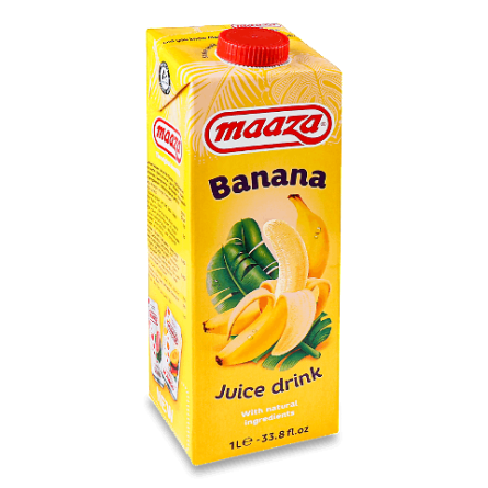 Напій соковий Maaza «Банан» негазований тетра slide 1