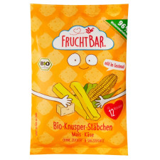Палички Frucht Bar кукурудзяні зі смаком сиру органічні 30г mini slide 1