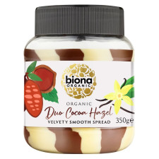 Паста Biona Organic Duo шоколадно-горіхова 350г mini slide 1