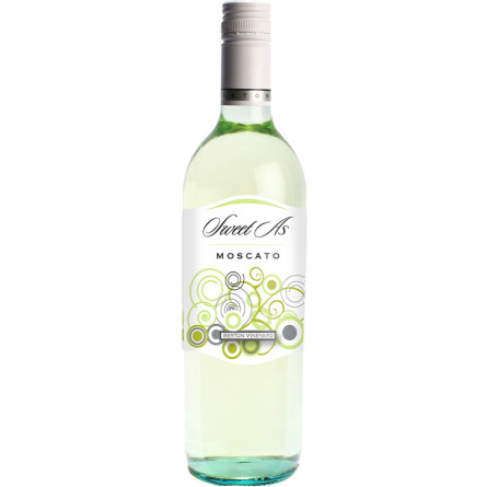 Вино Світ Ас Москато / Sweet As Moscato, Berton Vineyard, біле солодке 0.75л