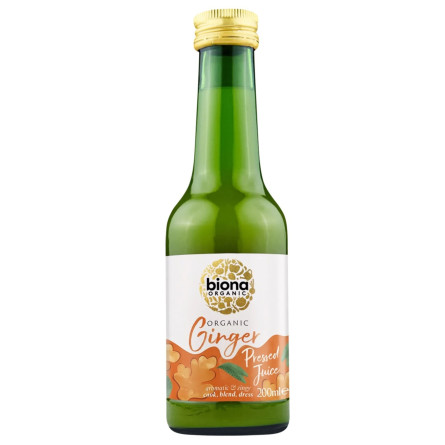 Сок Biona Organic из имбиря 200г slide 1
