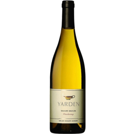 Вино Ярден, Шардоне / Yarden, Chardonnay, Golan Heights, біле сухе 0.75л