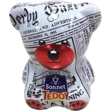 Чайний набір-скарбничка Sonnet Teddy Ранкова преса 25 експрес-пакетиків mini slide 1