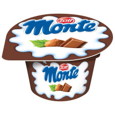 Десерт молочный Zott Monte Maxi с шоколадом и лесными орехами 13,3% 100г mini slide 1