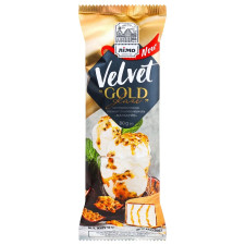 Морозиво Лімо Velvet Gold Маракуйя ескімо пломбір 12% 80г mini slide 1