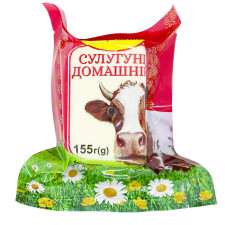 Сыр Новгород-Северский сулугуни домашний мягкий 45% 155г mini slide 1