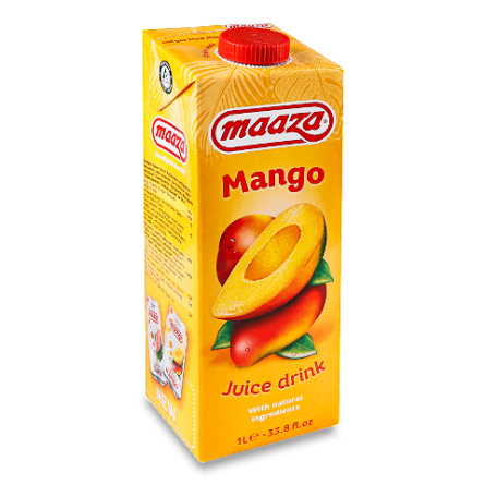 Напій соковий Maaza «Манго» негазований тетра slide 1