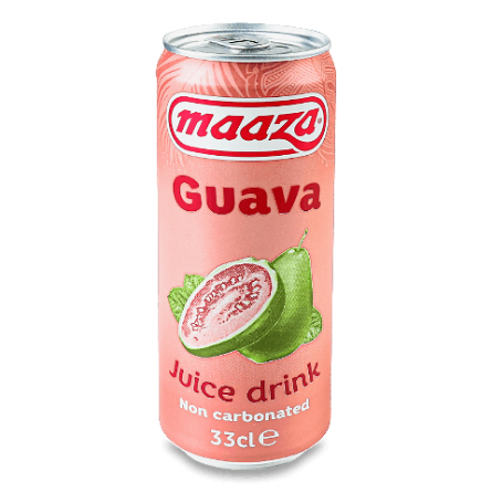 Напій соковий Maaza гуава негазований з/б slide 1