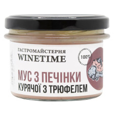 Мусс Winetime из куриной печени с трюфелем 180г mini slide 1
