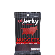 Яловичина В'ялена, Нагетси, ObJerky, 25г mini slide 1