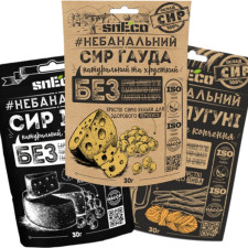 Набор сиру хрусткого сушеного snEco Small 30 г х 3 шт mini slide 1