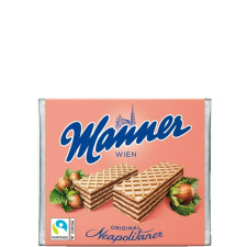 Вафлі з горіховим кремом, Manner, 75г mini slide 1