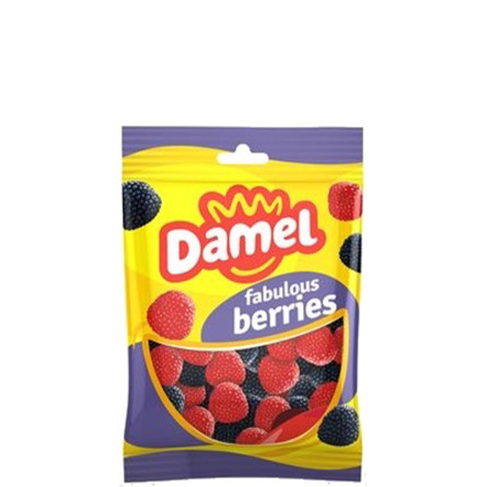Жувальні цукерки &quot;Ягоди&quot; / &quot;Berries&quot;, Damel, 80г