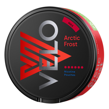 Нікотиновмісні паучі Velo Arctic Frost Max 18шт slide 1