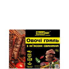 Овочі гриль з м’ясом свинини, Good Chef, 200г mini slide 1