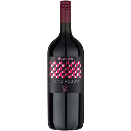 Вино Serenissima Vino Rosso красное сухое 1.5 л 11% slide 1