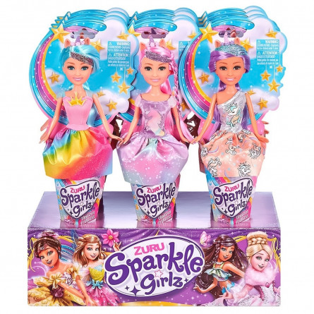 Кукла Zuru Sparkle Girls Радужный единорог 25см в ассортименте