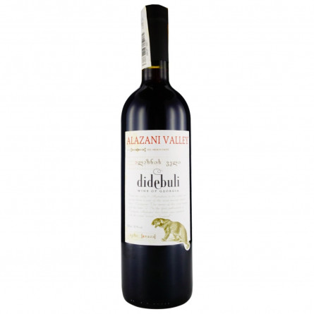 Вино Didebuli Alazani Valley червоне напівсолодке 11,5% 0,75л