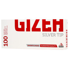 Гільзи сигаретні Gizeh silver tip 100шт mini slide 1