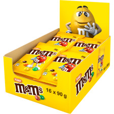 Упаковка драже M&M's з арахiсом 16 шт x 90 г mini slide 1