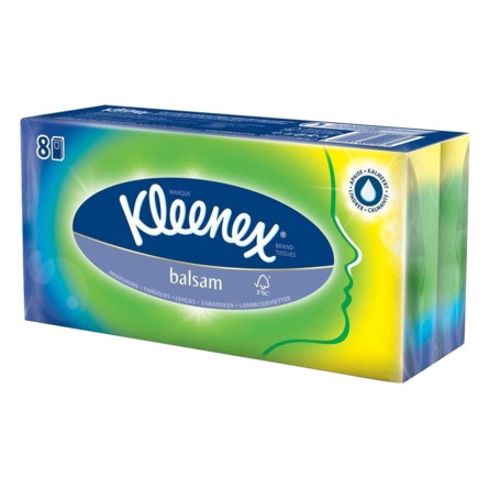 Платки носовые Kleenex Balsam гипоаллергенные 9шт