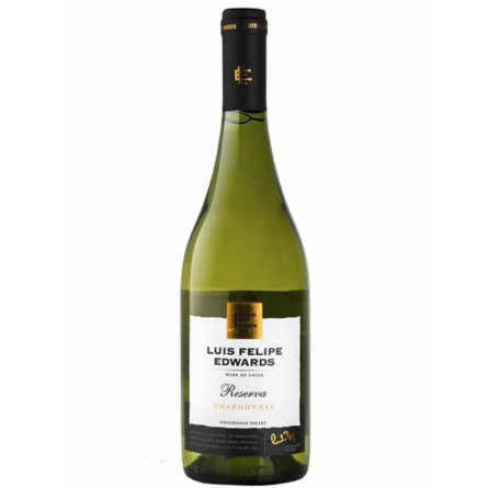 Вино Шардоне Резерва / Chardonnay Reserva, Luis Felipe Edwards, біле сухе 14% 0.75л slide 1