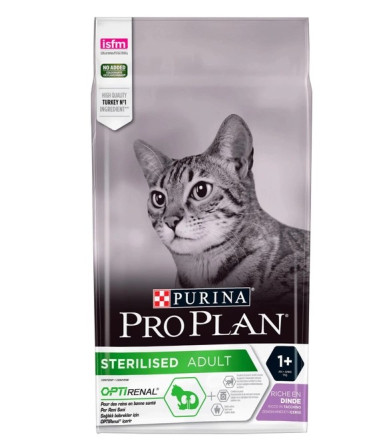 Корм для котів ProPlan Sterilised з індичкою slide 1