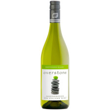 Вино Оверстоун, Совиньон Блан / Overstone, Sauvignon Blanc, Sileni Estates, белое сухое 0.75л mini slide 1