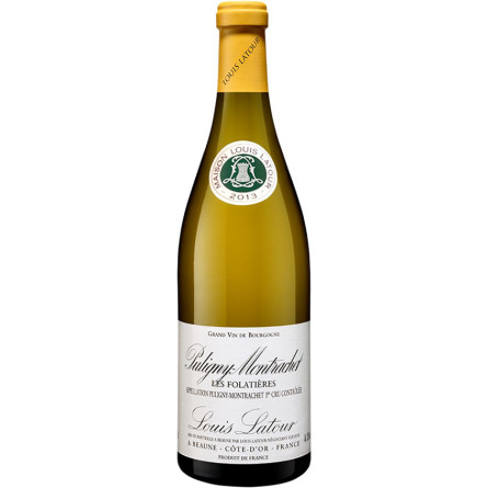 Вино Пюлиньи-Монраше, Премье Крю / Puligny-Montrachet, Premier Cru, Maison Louis Latour, белое сухое 0.75л