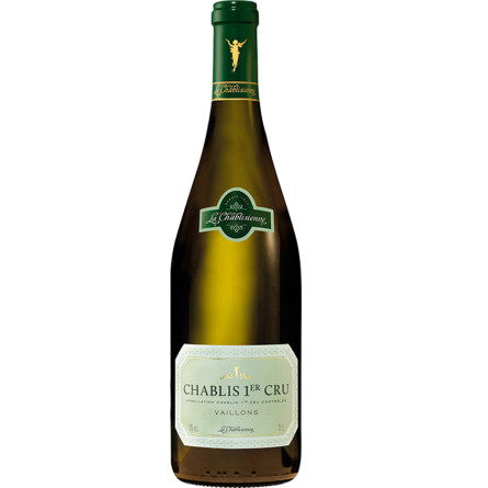 Вино Вайон, Шаблі Прем'єр Крю / Vaillons, Chablis 1er Cru, La Chablisienne, біле сухе 0.75л
