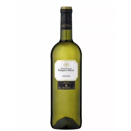 Вино Маркиз Де Рискаль Лимузин / Marques de Riscal Limousin, белое сухое 13.5% 0.75л