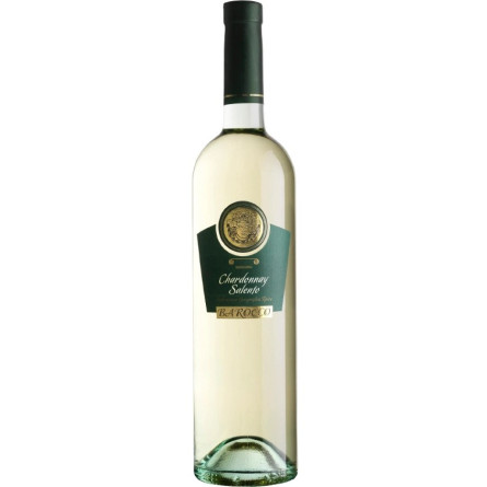 Вино Бароко Апулія, Шардоне / Barocco Puglia, Chardonnay, Campagnola, біле сухе 12.5% ​​0.75л