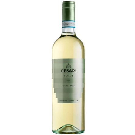 Вино Соаве Классико / Soave Classico, Cesari, белое сухое 0.75л slide 1