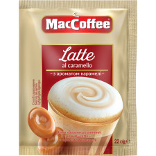 Кофейный напиток 3в1 MacCoffee Latte с ароматом карамели 22 г x 20 шт mini slide 1