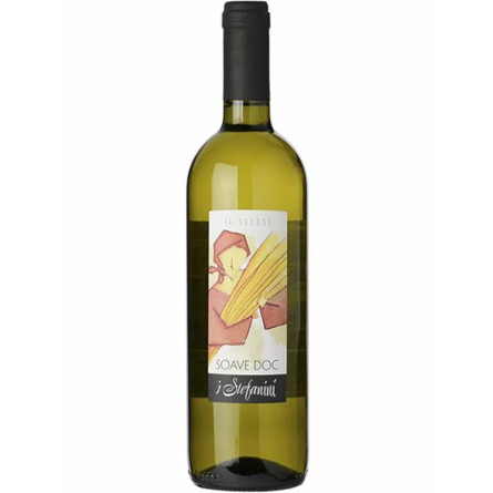 Вино Соаве Іль Селез / Soave Il Selese, I Stefanini, біле сухе 13% 0.75л