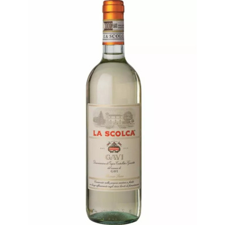 Вино Гави дель Комуне ди Гави / Gavi del Comune di Gavi, La Scolca, белое сухое 12% 0.75л